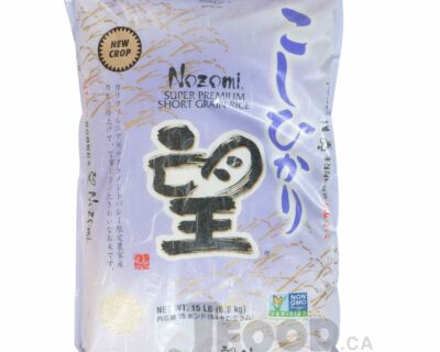 Nozomi Super Premium Short Grain Rice 15LB
